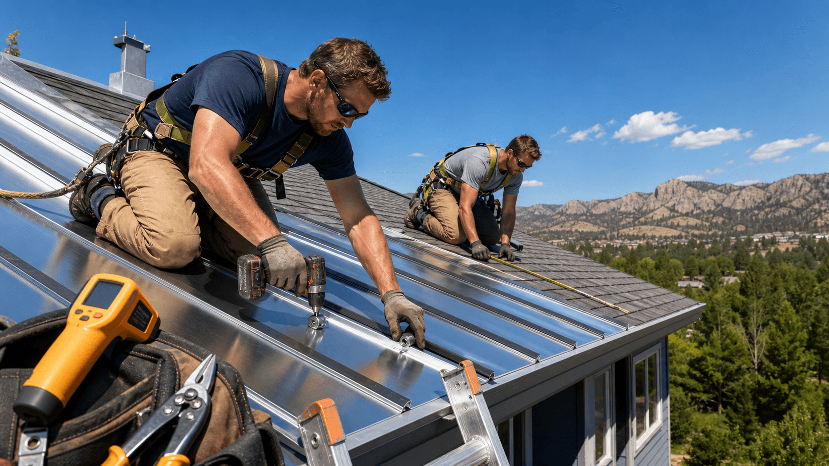 Energy Efficient Metal Roofs in Rapid City Summer Heat