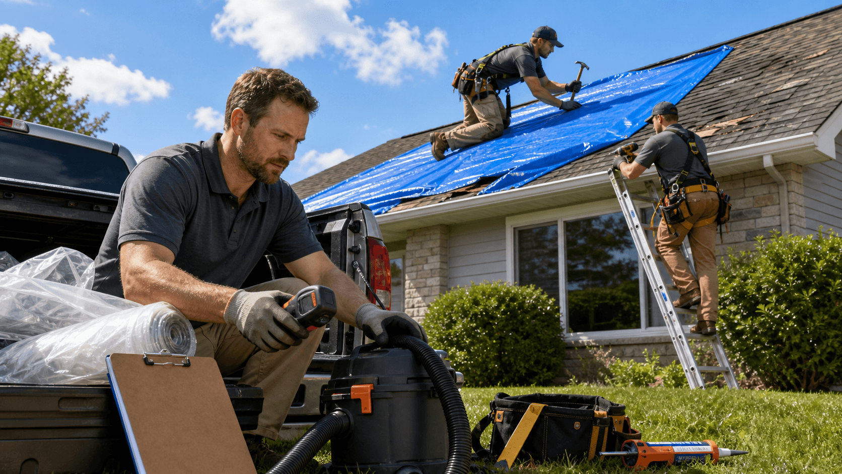 Post-Storm Roof Triage in Rapid City: Tarping, Leak Control, Insurance Docs